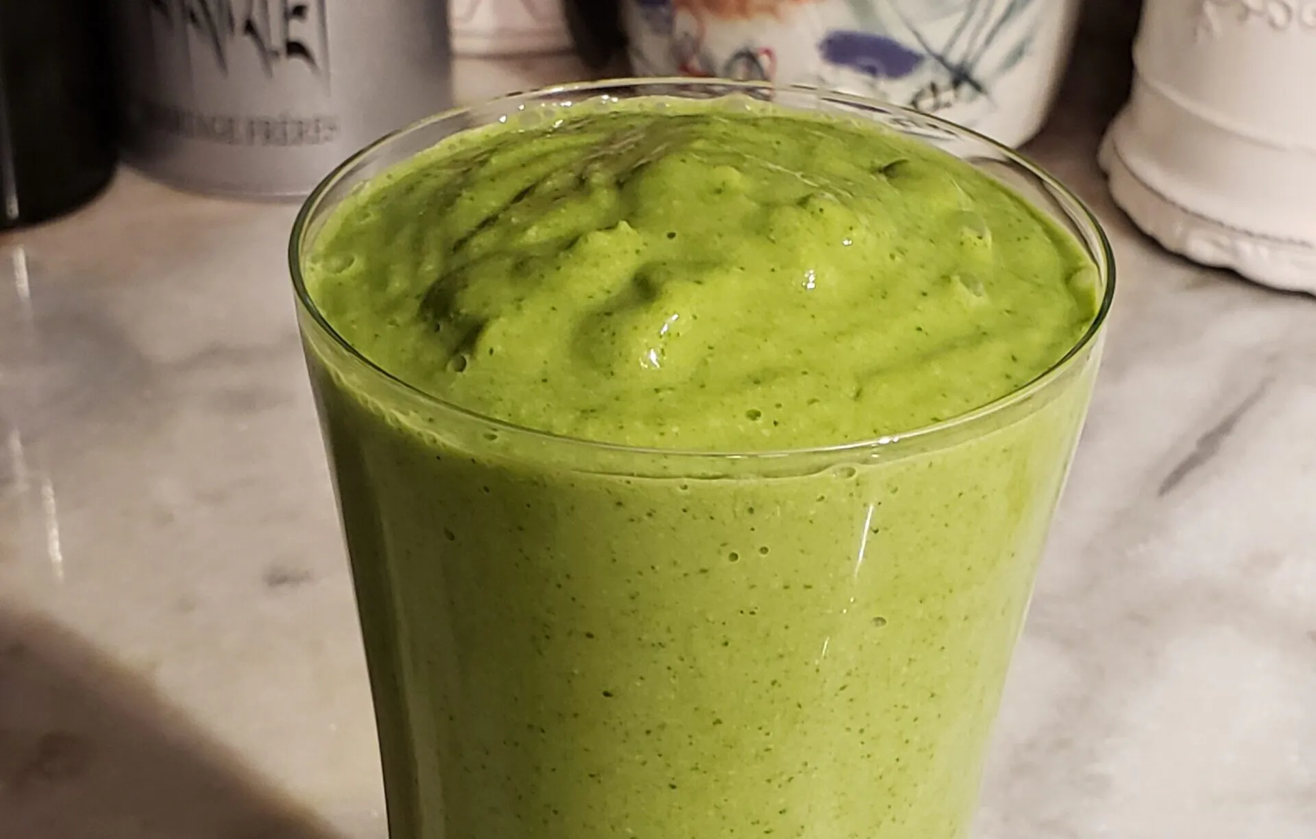 Green “Ice Cream” Smoothie